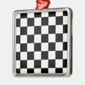 Ornement Métallique Échecboard (Gauche)