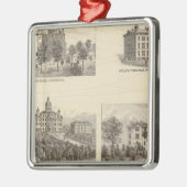 Ornement Métallique École normale de l'État et Université d'État (Gauche)