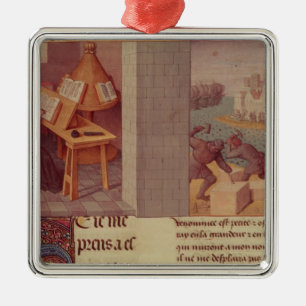 Ornement Métallique Écriture de Livy et la base de Rome