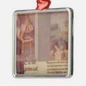 Ornement Métallique Écriture de Livy et la base de Rome (Gauche)