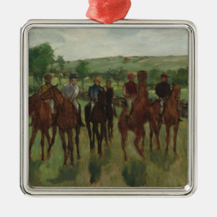 Ornement Métallique Edgar Degas les cavaliers