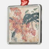 Ornement Métallique Érables rouges (Gauche)