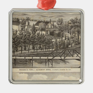 Ornement Métallique Esden, résidences de Clary