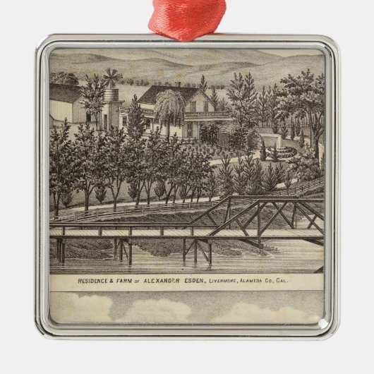 Ornement Métallique Esden, résidences de Clary (Devant)