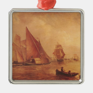 Ornement Métallique Estuaire de Joseph Mallord William Turner du Tha