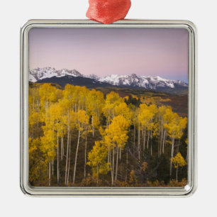 Ornement Métallique États-Unis, Colorado, Montagnes Rocheuses. Aube d