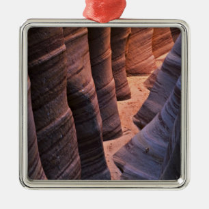 Ornement Métallique États-Unis, Utah, Escalante. Grès répétitif