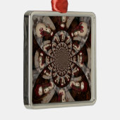 Ornement Métallique Extraordinaire Snowman (Droite)