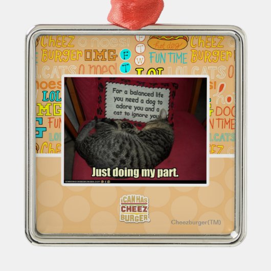 Ornement Métallique Faire juste ma cloison (Devant)