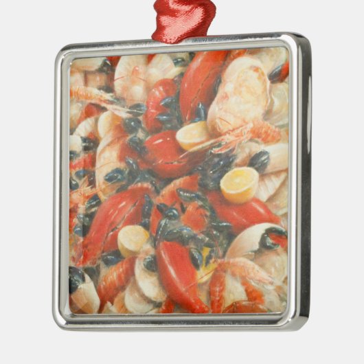 Ornement Métallique Fantaisie 2010 de fruits de mer (Gauche)