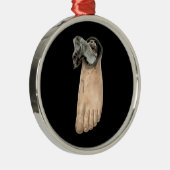 Ornement Métallique Faux Pied (Droite)