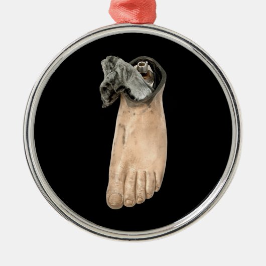 Ornement Métallique Faux Pied (Devant)