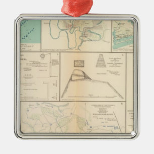 Ornement Métallique Federal Pt, NC Ft Pemberton