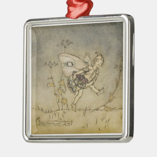 Ornement Métallique Fée d'Arthur Rackham |, illustration 'd'un Midsu (Gauche)