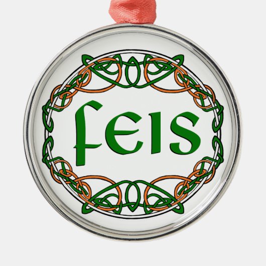 ORNEMENT MÉTALLIQUE FEIS (Devant)