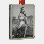 Ornement Métallique Femme dans le bikini (Droite)