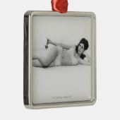 Ornement Métallique Femme dans les vêtements de bain (Droite)