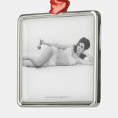 Ornement Métallique Femme dans les vêtements de bain (Gauche)