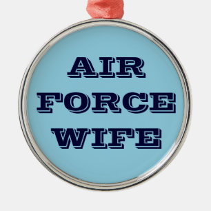Ornement Métallique Femme de l'armée de l'air
