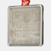 Ornement Métallique Festival au d'Anet de château (Gauche)