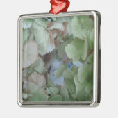 Ornement Métallique Feuilles d'Hydrangea (Gauche)