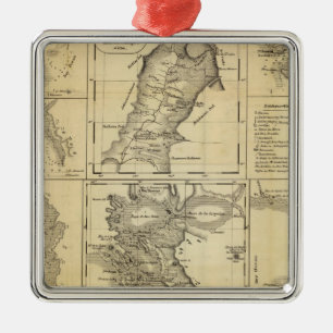 Ornement Métallique Fièvre de l'or de la Californie