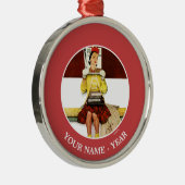 Ornement Métallique Fille de couverture (Droite)