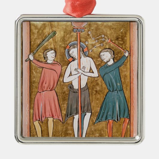 Ornement Métallique Flagellation, de 'Psautier l'Usage De Paris (Devant)