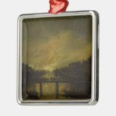 Ornement Métallique Flamme à Amsterdam (Gauche)