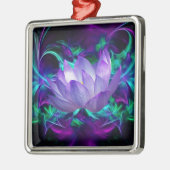 Ornement Métallique Fleur de lotus pourpre et sa signification (Gauche)