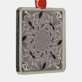 Ornement Métallique Fleur Inspiration (Droite)