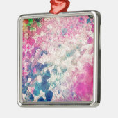 Ornement Métallique Fleurs Abstraites (Gauche)