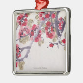 Ornement Métallique Fleurs d'abricot (Gauche)