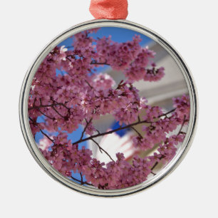 Ornement Métallique Fleurs de cerisier Sakura Americana