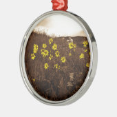 Ornement Métallique Fleurs de soleil (Gauche)