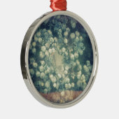 Ornement Métallique Fleurs et bourgeons de fleurs Grunge (Droite)