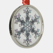 Ornement Métallique Flocon de neige (Droite)