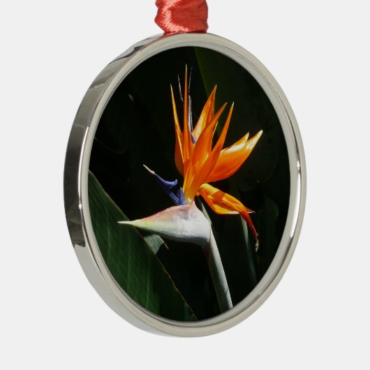 Ornement Métallique Flower tropical orange paradise (Droite)