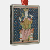 Ornement Métallique Fol.57v janvier : Janus (Droite)