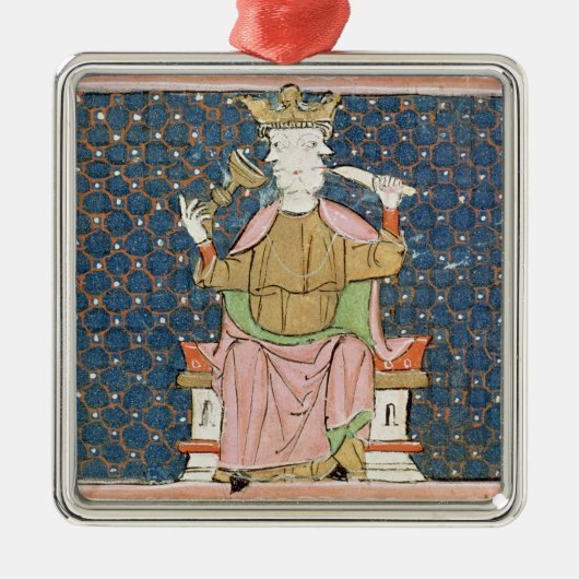 Ornement Métallique Fol.57v janvier : Janus (Devant)