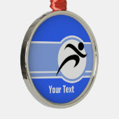 Ornement Métallique Fonctionnement bleu (Droite)