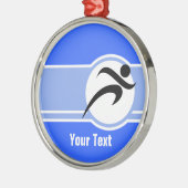 Ornement Métallique Fonctionnement bleu (Gauche)