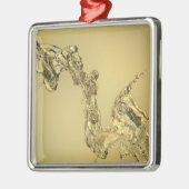 Ornement Métallique Forme abstraite constituée en éclaboussant l'eau (Gauche)