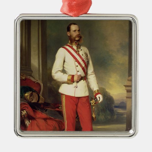 Ornement Métallique Franz Joseph I, empereur de l'Autriche (Devant)