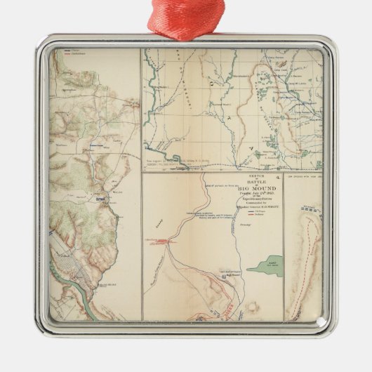 Ornement Métallique Fredericksburg (Devant)