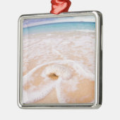 Ornement Métallique Front De Plage Avec Coquillages Îles Caïmans (Gauche)