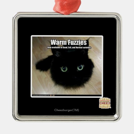 Ornement Métallique Fuzzies chaud (Devant)