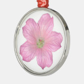 Ornement Métallique Géranium rose (Gauche)