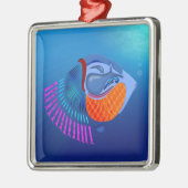 Ornement Métallique Go Fish (Gauche)