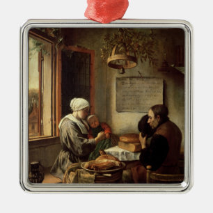 Ornement Métallique Grâce avant la viande, 1660
